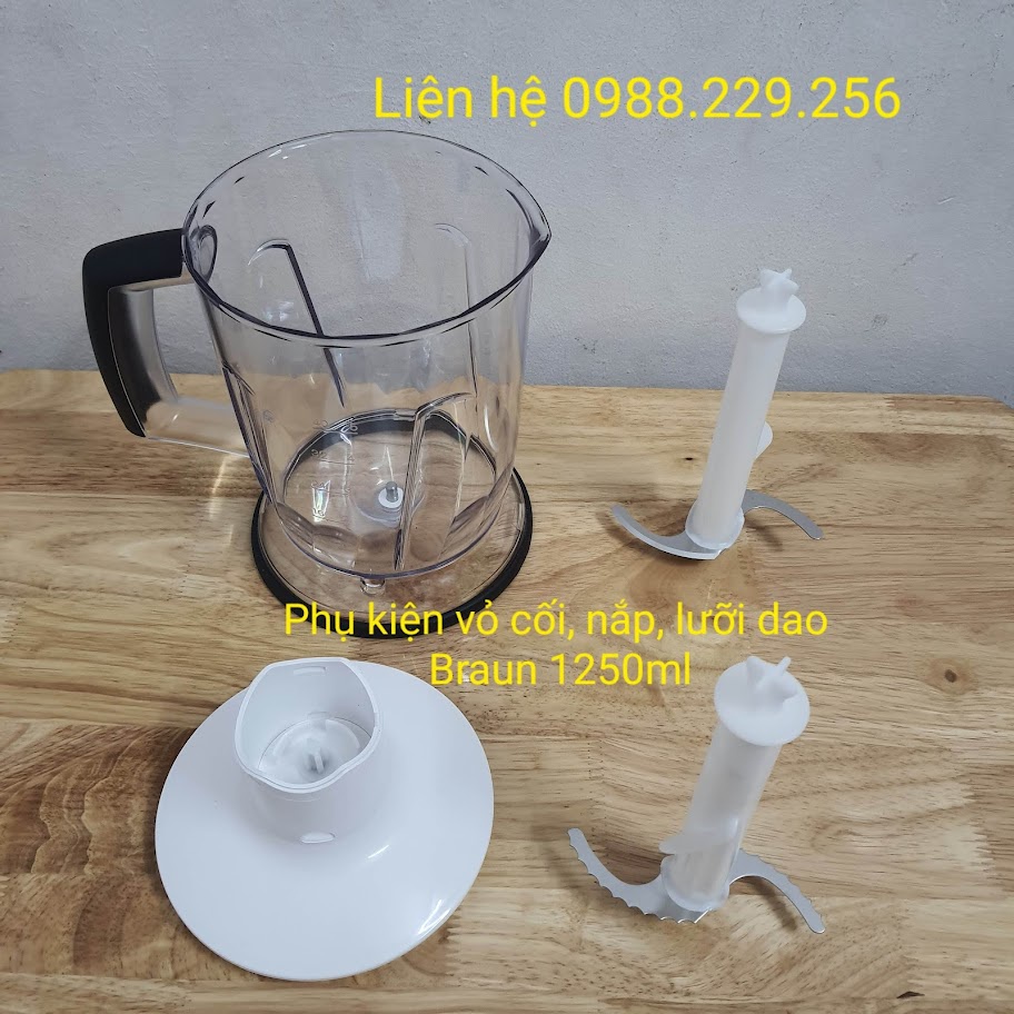 Phụ kiện máy xay cầm tay braun 1250ml