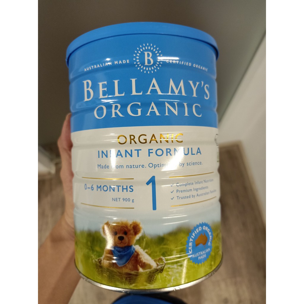 Sữa Bellamy's Organic số 1,2,3,4, MAMA - 900g