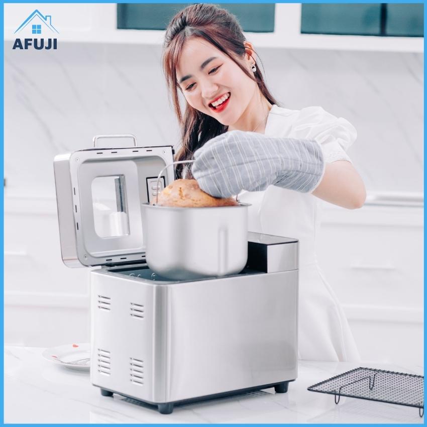 Máy làm bánh mì tự động Kaisa Villa Công Nghệ Thụy Sỹ, máy làm bánh mỳ bán chạy nhất 2021, bảo hành 24 tháng