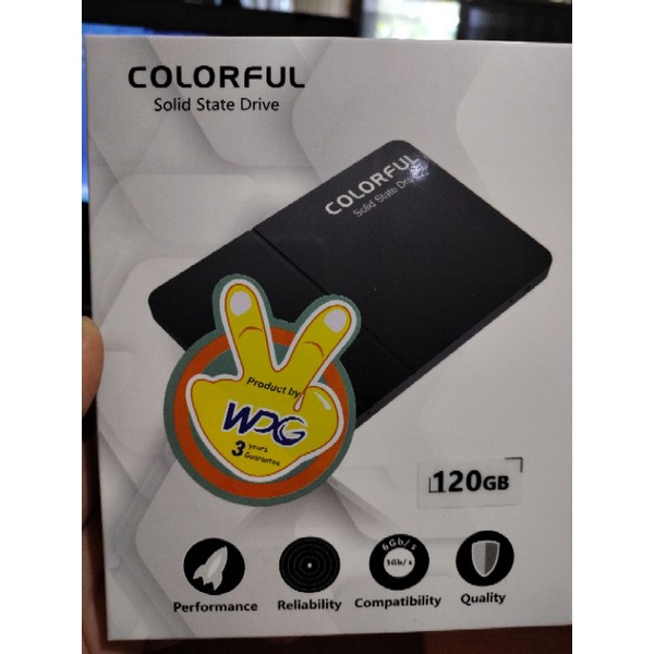 Ssd 2.5 Sata 120GB chính hãng đầy màu sắc | BigBuy360 - bigbuy360.vn