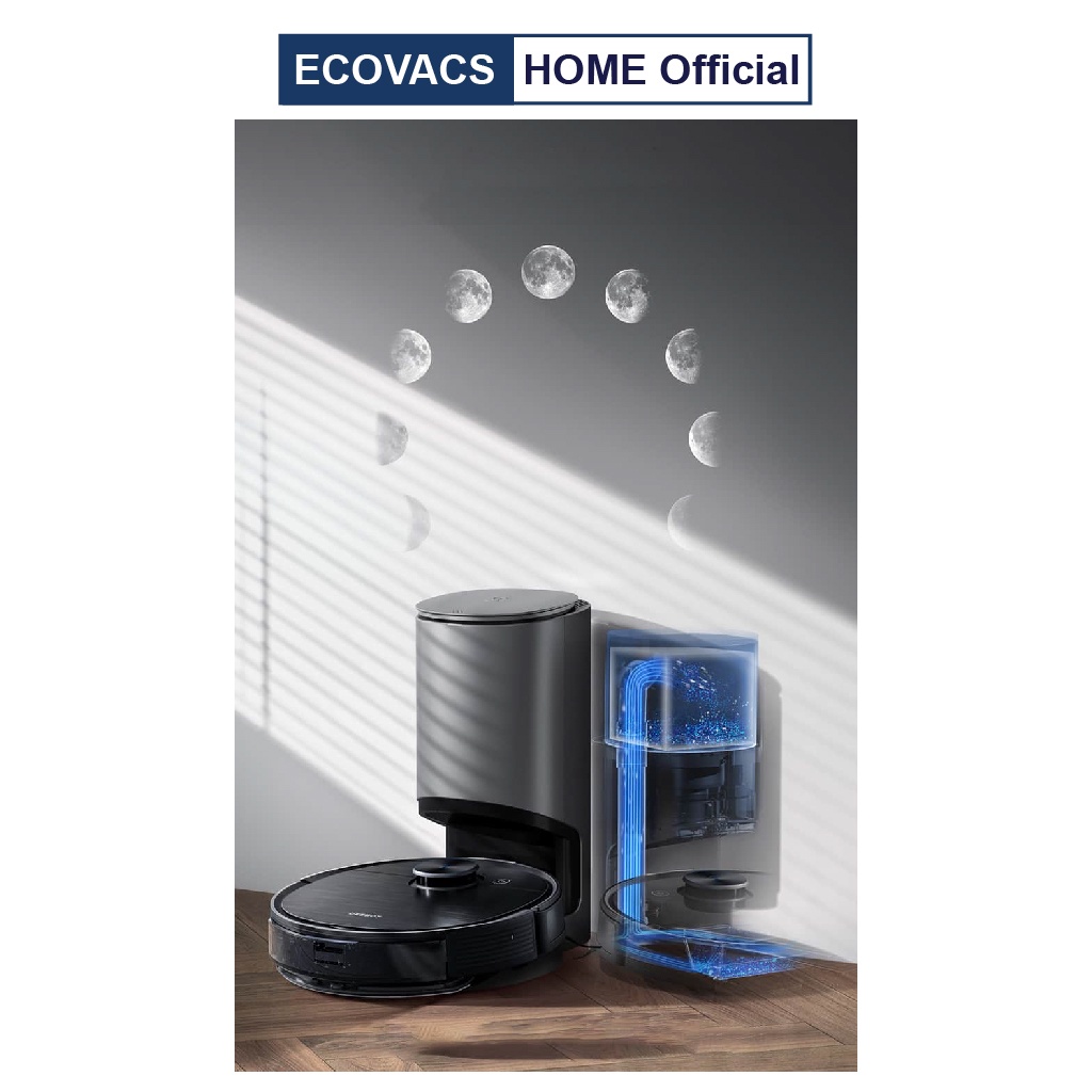 ✅ Robot Hút Bụi Lau Nhà Ecovacs DEEBOT T9 AIVI PLUS - Robot Thông Minh Có Thùng Rác Tự Động, Mới Nhất 2021