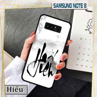 Ốp lưng Samsung Galaxy Note 8 - In chữ thư pháp
