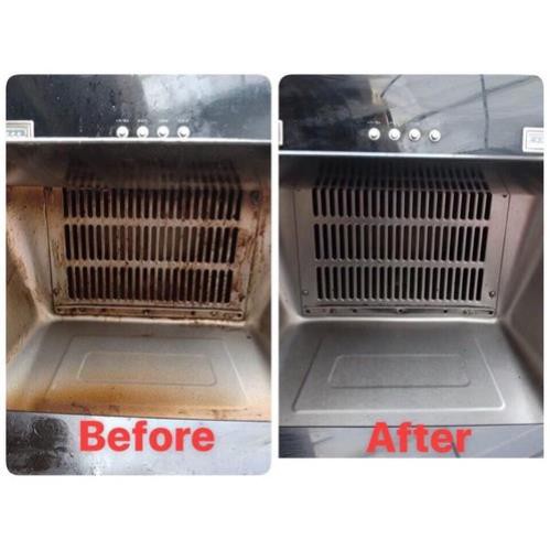 [XẢ KHO] Bình xịt bọt tuyết tẩy rửa siêu sạch mầu cam kitchen cleaner nhà bếp 500ml