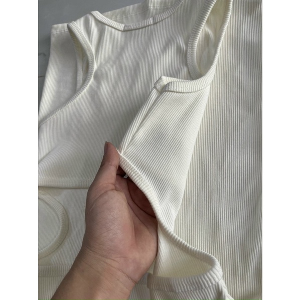 VÁY BODY CỔ U KHOÉT LƯNG / ĐẦM ÔM BA LỖ