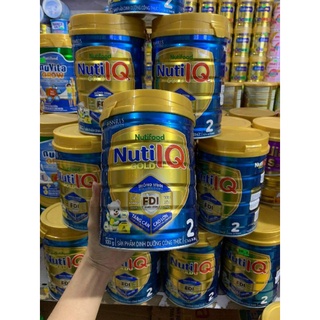 Sữa bột Nuti IQ Gold 2 lon 900g ( Mẫu mới)