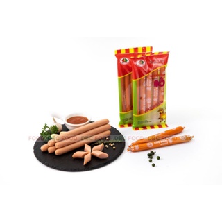 25 cây xúc xích tiệt trùng hương vị bò 150g bằng 5 gói như hình chuẩn Dabaco