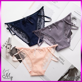 Quần lót ren ❣️❣️ FREE SHIP ❣️❣️quần chíp nữ đồ lót ren quai 2 dây gợi cảm sexy - QR02