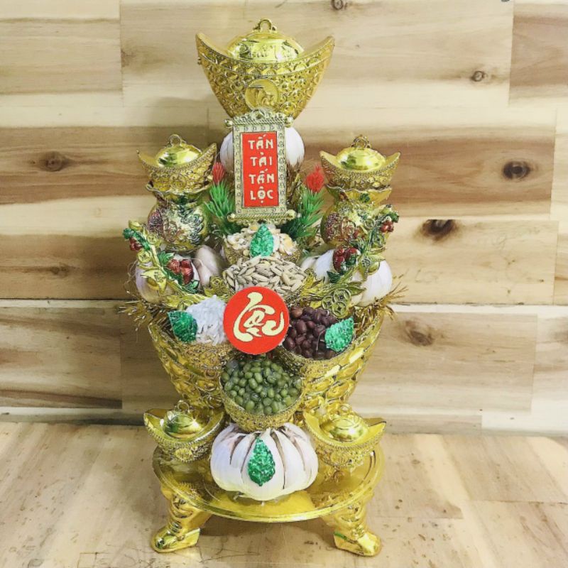 Tháp tỏi 20cm, giao mẫu ngẫu nhiên,,
