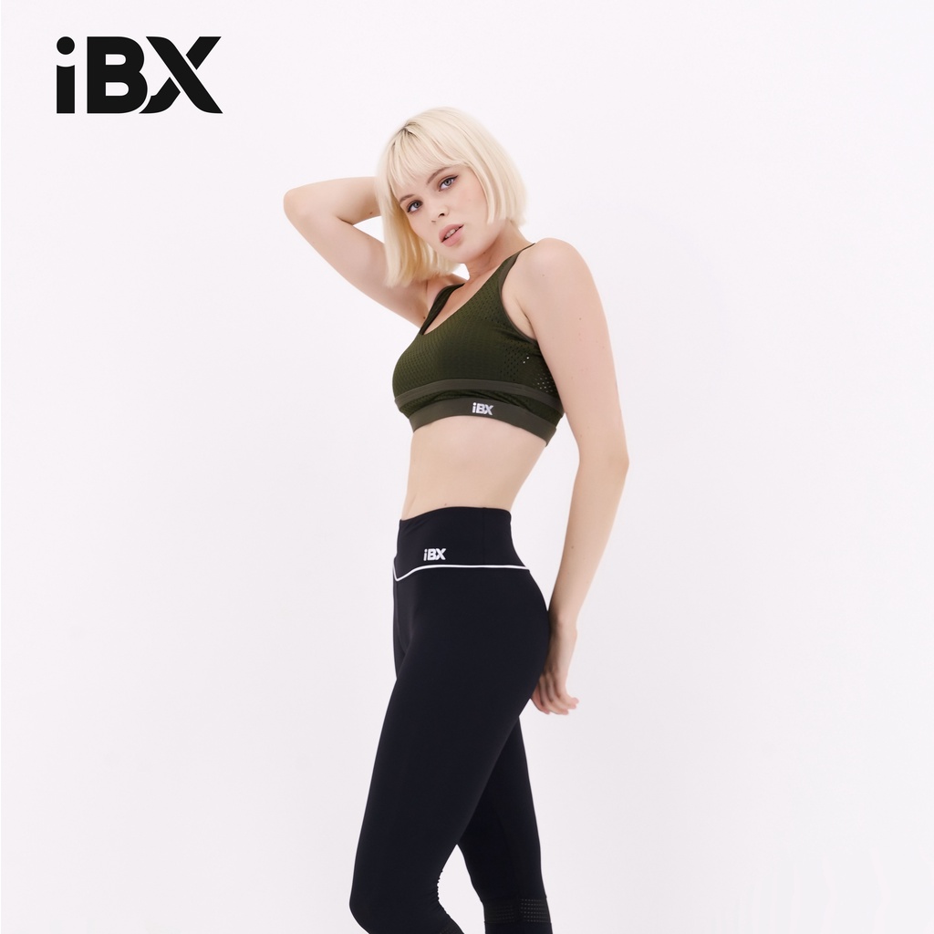 Áo ngực thể thao nữ lưng chéo tập Gym iBasic IBX107