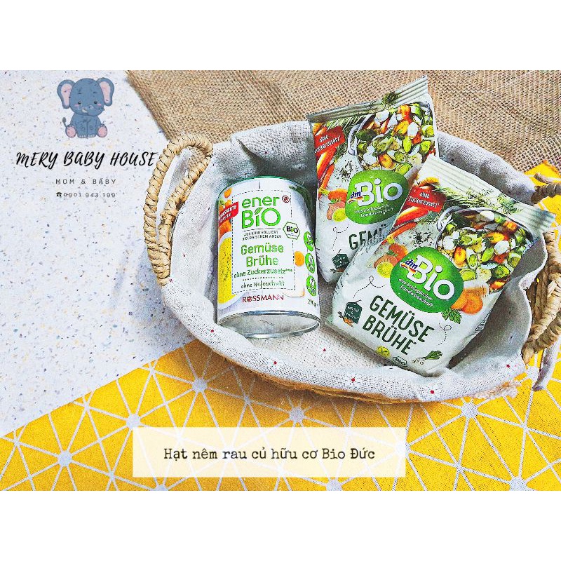 Hạt nêm rau củ hữu cơ Bio 290gr