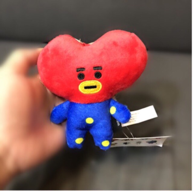 Móc khoá gấu nhồi bông BT21