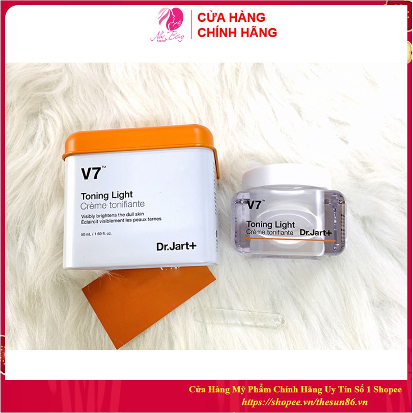 Kem trắng da - Kem V7 trắng da chuyên sâu và mờ thâm nám V7 Toning Light Dr.jart+ 50ml | BigBuy360 - bigbuy360.vn