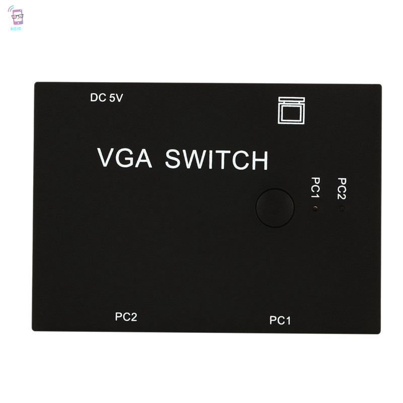 Bộ Chuyển Đổi Video 2 Trong 1 Vga Sang 2 Cổng Vga Cho Hdtv Pc @ My