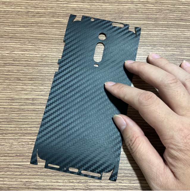 Skin decal full lưng viền cho Redmi K20/ K30/ K40/ K50 pro