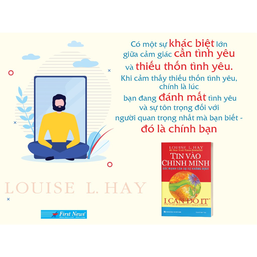 Sách - Tin Vào Chính Mình Sức Mạnh Của Sự Tự Khẳng Định - First News