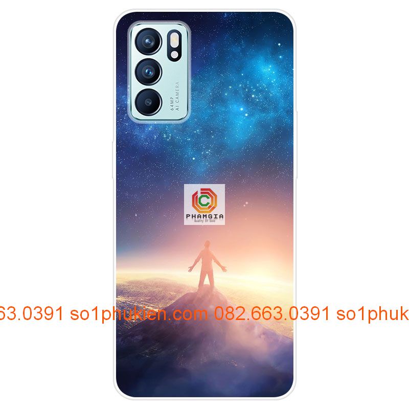Ốp lưng Oppo Reno 6 5G dẻo in hình nhiều mẫu đẹp (p1)