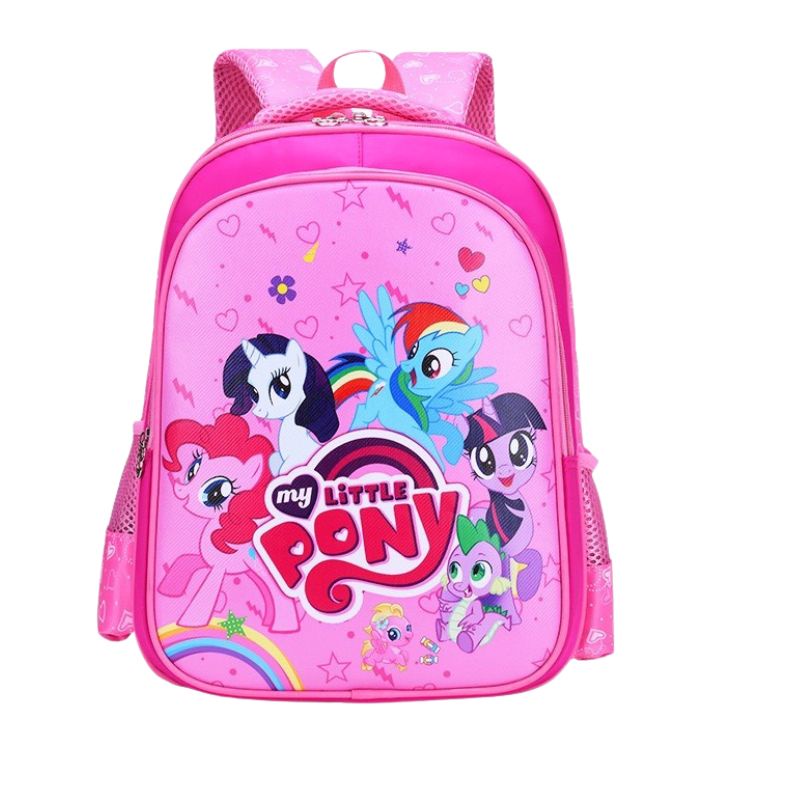 Balo cho bé trai bé gái đi học lớp 1 - 5 tiểu học, lớp lá , in hình siêu nhân, công chúa, ngựa pony siêu nhẹ BinBoKids