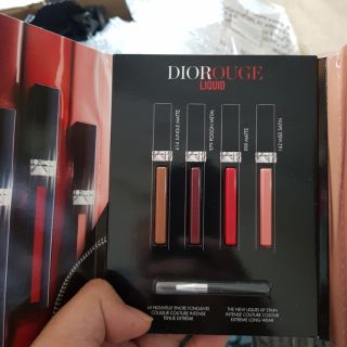 Set thử son dior