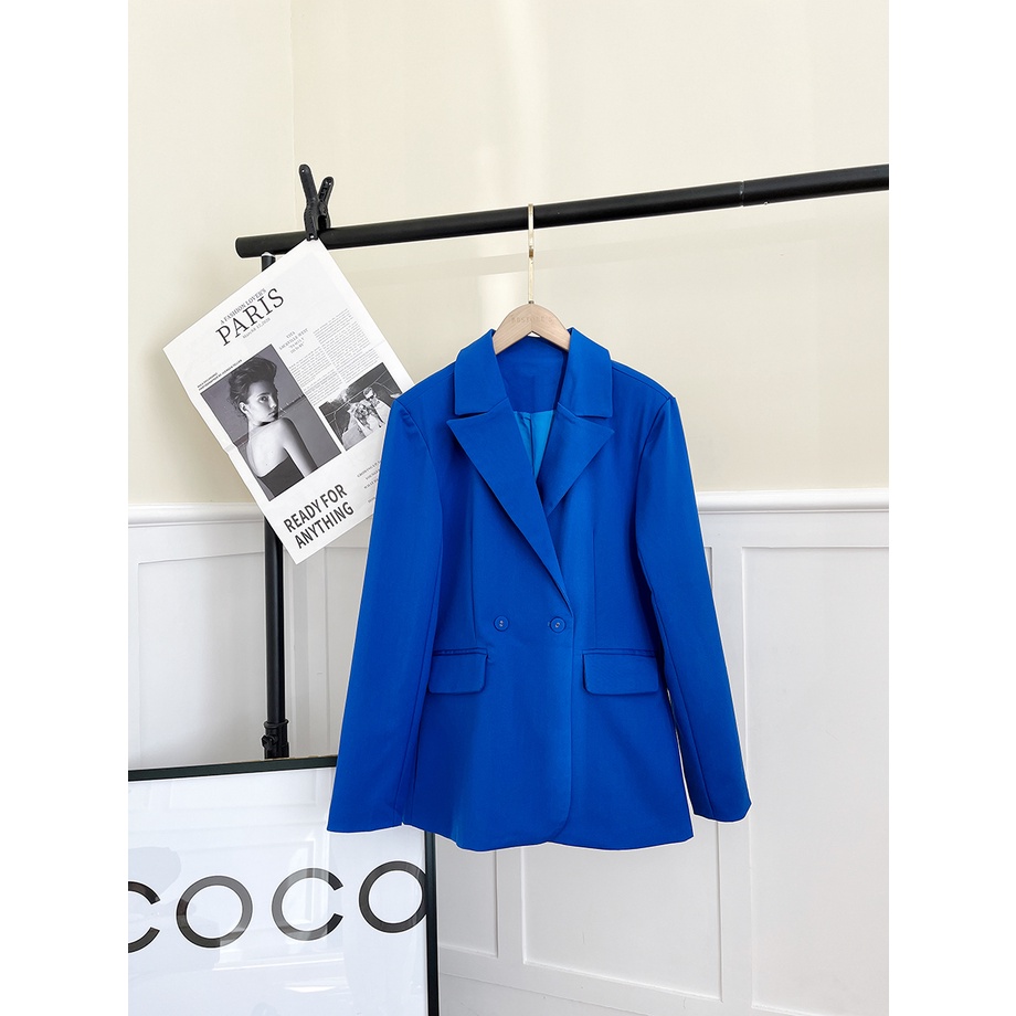 BBSTORE'S Áo Vest Công Sở Hai Túi -A1233