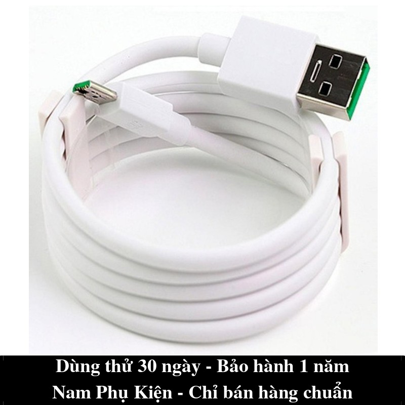 Dây Sạc Oppo Chân Type C và Micro USB Chuẩn Hãng