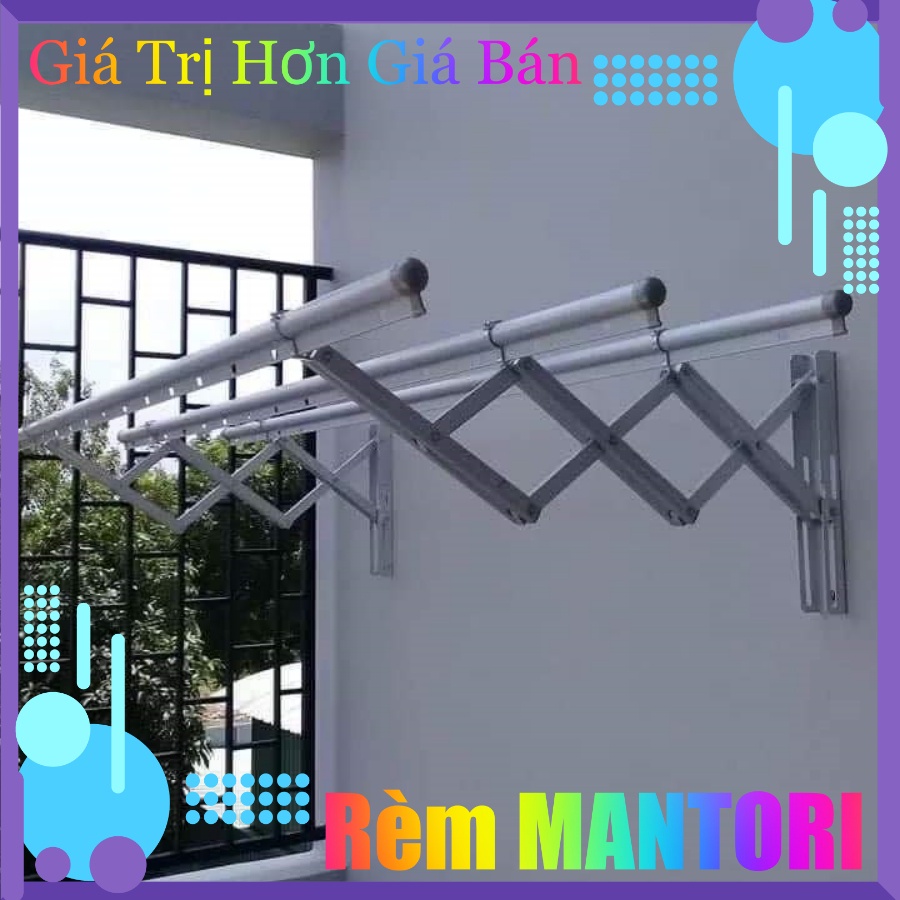 ⚜️Giàn Phơi Thông Minh Dài 1m5 Gắn Tường Hòa Phát⚜️Giàn Phơi Quần Áo Thích Hợp Căn Hộ Chung Cư Diện Tích Nhỏ⚜️