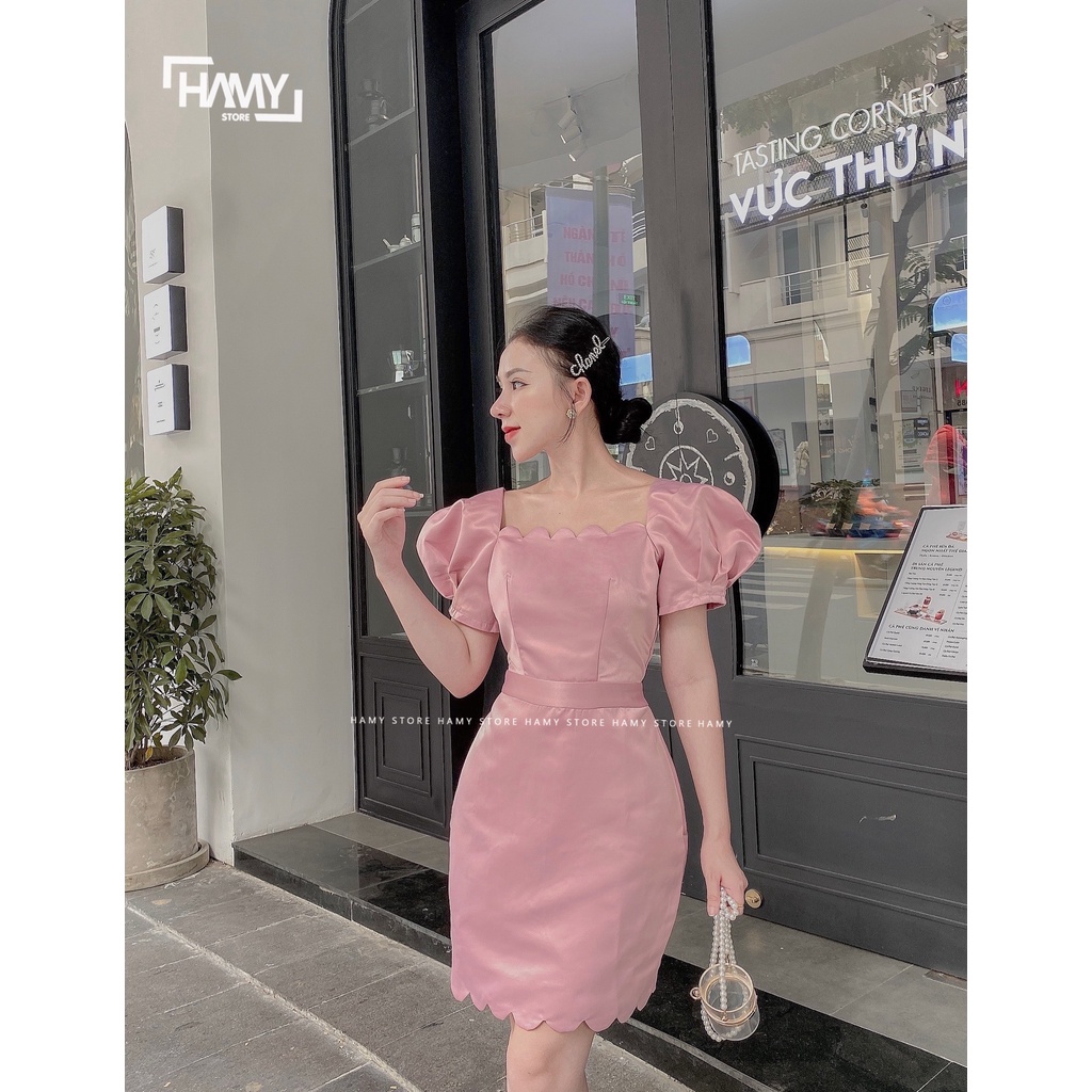 Đầm Có Tay Viền Cao Cấp