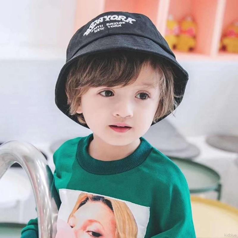 Mũ vành in họa tiết chữ đáng yêu dành cho em bé