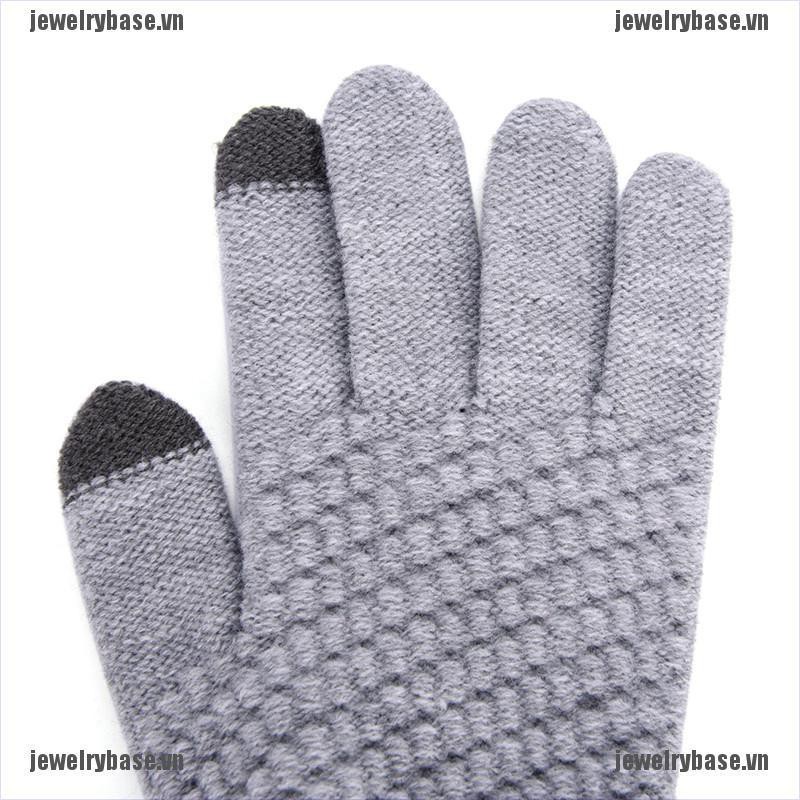 Găng tay len giữ ấm có thể chạm vào màn hình cảm ứng dành cho cả nam và nữ