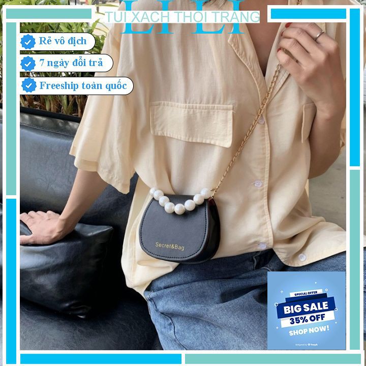 Túi đeo chéo mini 💖Nhập MYLI02 GIẢM 30K💖 Túi xách mini phong cách Hàn Quốc ! TX009 (có ảnh, video thật) | BigBuy360 - bigbuy360.vn