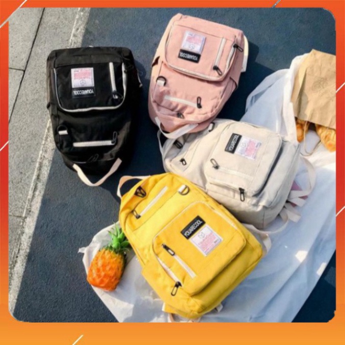 ( hotttt ) ( ) Balo chống nước ulzzang chứa laptop, A4 You are cool TX34 ( ảnh thật ) ( ảnh thật )