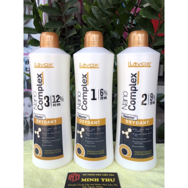 Oxy Trợ Nhuộm Siêu Dưỡng Lavox Nano Complex 1000ml
