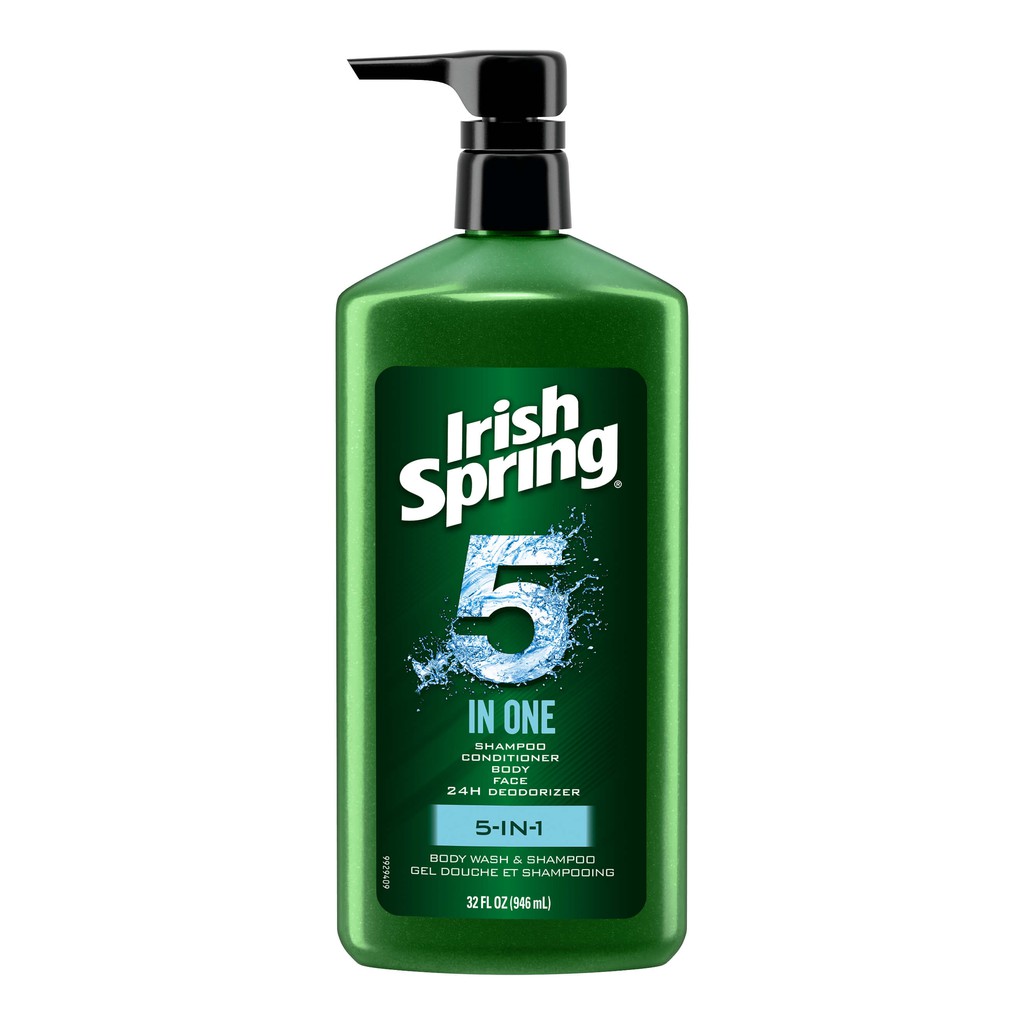 [Hàng Mỹ] Sữa tắm gội 5in1 Irish Spring 946ml