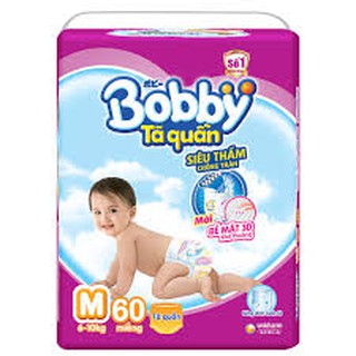 Tã quần bobby m60-l54-xl48-xxl44