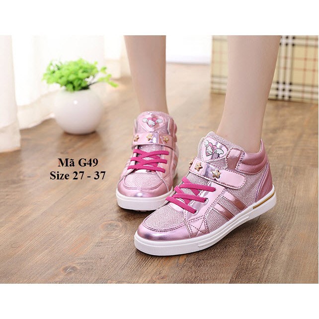 Giày Sneaker Bé Gái 3 - 12 Tuổi G49