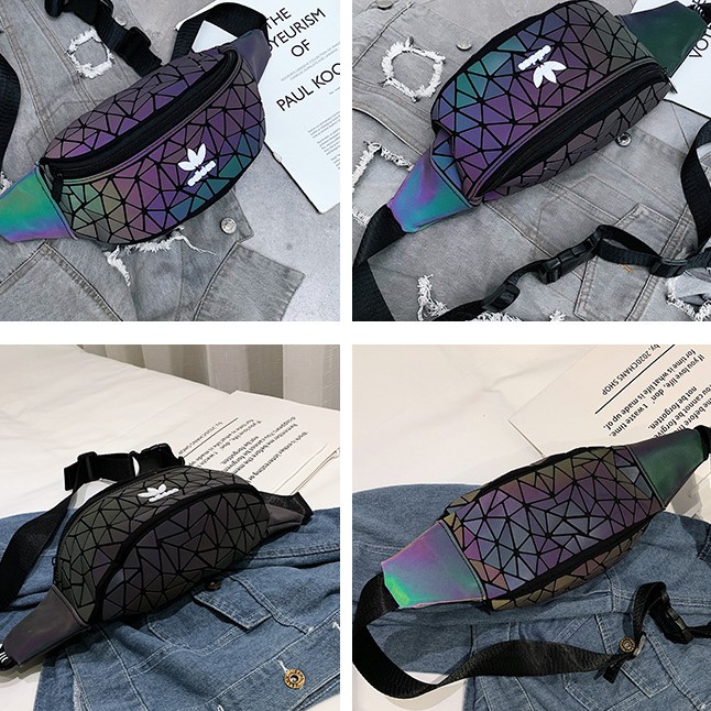 Túi đeo chéo nữ đi chơi thời trang unisex cá tính phong cách ulzzang da pu phản quang đi dạo phố chống nước siêu đẹp | BigBuy360 - bigbuy360.vn