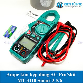 Ampe kìm Kẹp dòng điện tử AC Pro'skit MT-3110 3 5/6 [HTE Quy Nhơn CN2]