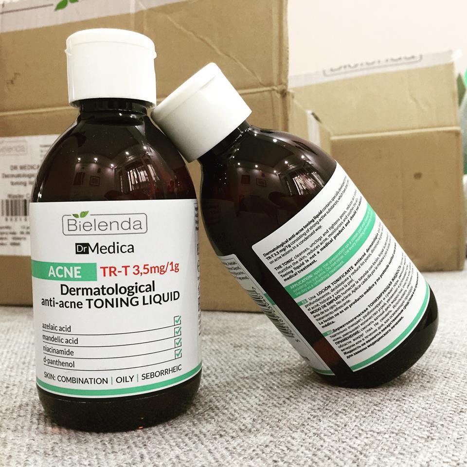 Toner Bielenda Dr.Medica Giảm Mụn Giảm Thâm 250ml