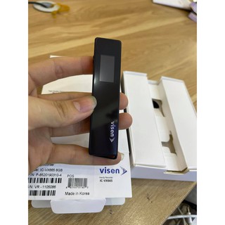 MÁY GHI ÂM CHUYÊN NGHIỆP VISEN 665 8G - 16G BẢO HÀNH CHÍNH HÃNG 24 THÁNG