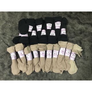 Set 10 đôi tất da chân mỏng dai mịn