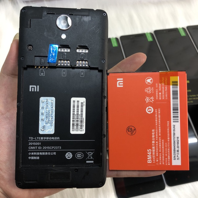 Điện Thoại Cảm ứng Xiaomi Redmi Note 2 Bộ nhớ 16G Ram 2G Xem Video Chơi Game Cực Mạnh Màn Hình Rộng 5.5inch