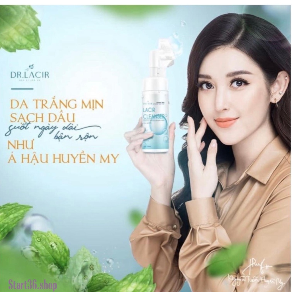 Sữa rửa mặt cho da dầu Start36 sữa rửa mặt Dr Lacir giảm bóng dầu làm sạch sâu ngăn ngừa mụn sáng da 150ml