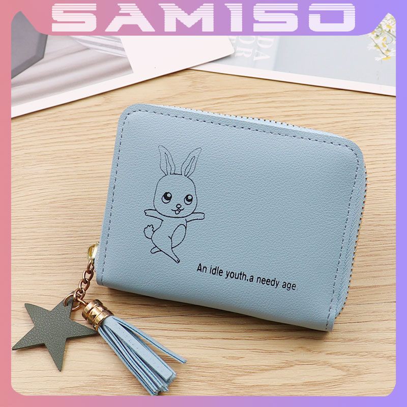 Ví nữ ngắn đẹp cầm tay mini nhỏ gọn bỏ túi nhiều ngăn dễ thương NG37 | BigBuy360 - bigbuy360.vn