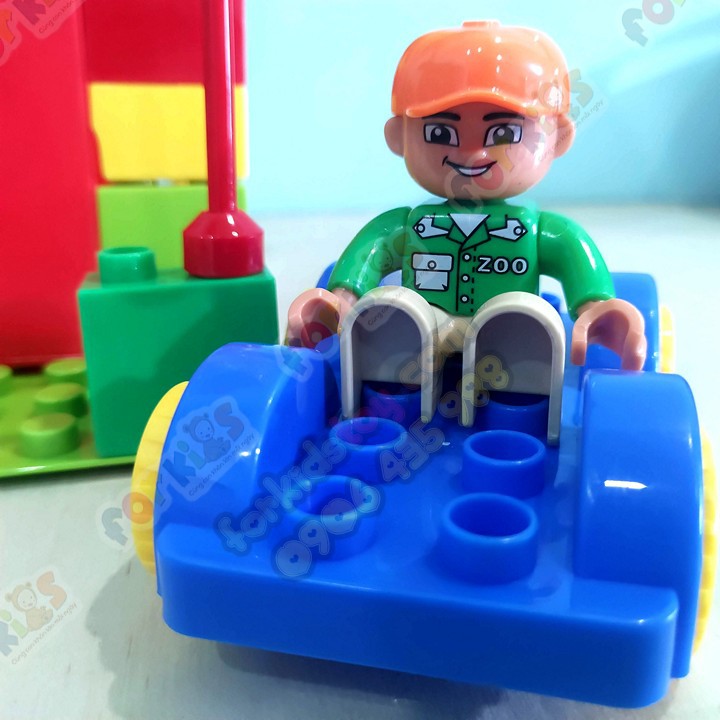 Lego, Lego lắp ráp mô hình, mô hình lắp ráp 120 chi tiết ngôi nhà nhỏ, đồ chơi cho bé