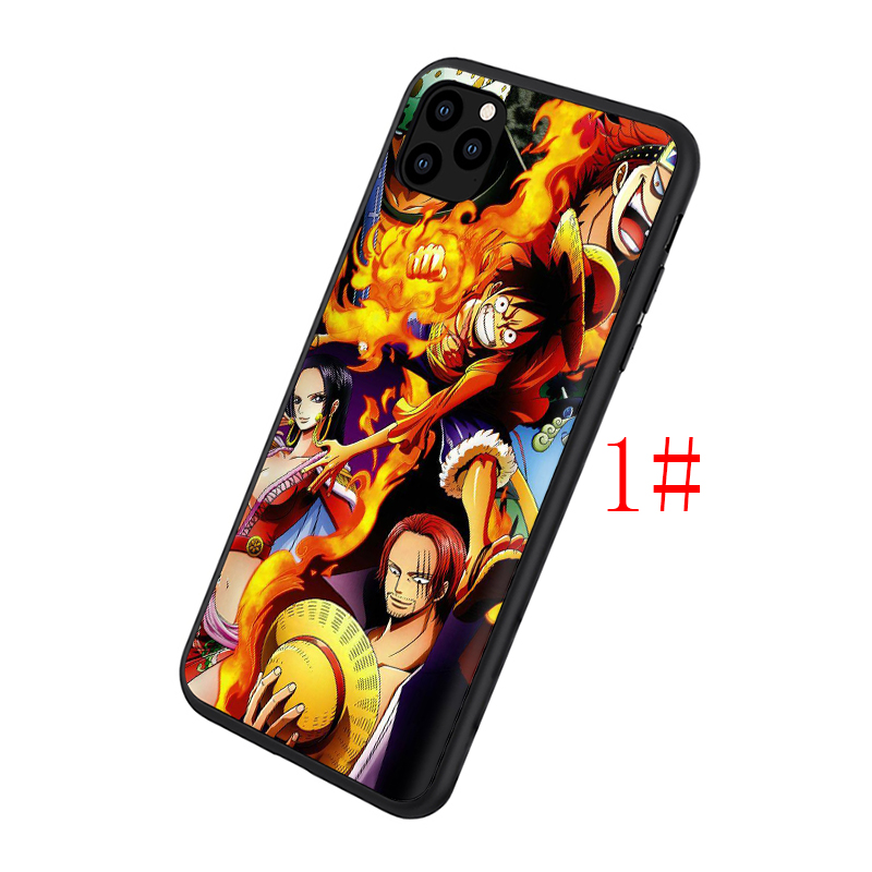 Ốp điện thoại silicone TPU mềm W151 hình One Piece Luffy 2nd gear cho iPhone 8 7 6S 6 Plus 5 5S SE 2016 2020