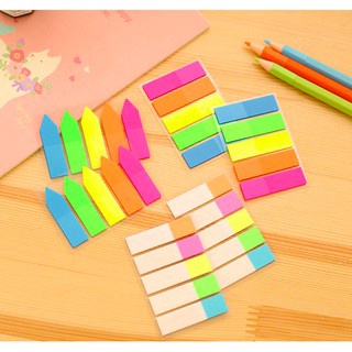 Giấy note đánh dấu trang - phân trang trong suốt kava 5 màu dễ dàng phân biệt tài liệu - HOKAMI Store