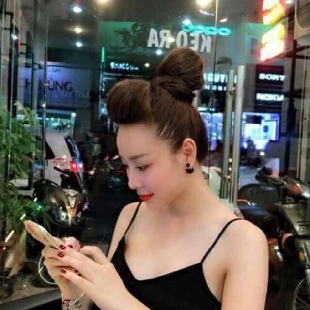 Tóc giả nữ giá rẻ ❤FREESHIP❤ Tóc giả mái phồng, đuôi ngựa 3 kẹp