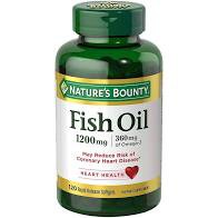 Bổ mắt Nature's Bounty Fish Oil 1000mg 120v