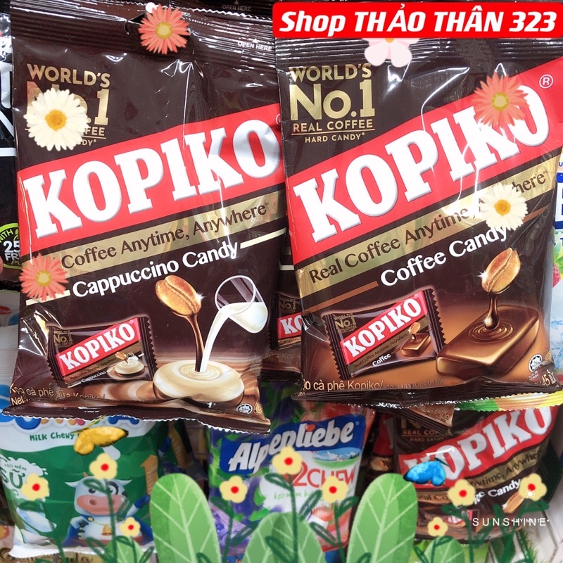 ❤Kẹo KOPIKO Cà phê sữa Capuchino 150g