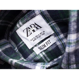 Sơ mi dạ kẻ caro flannel Z.R