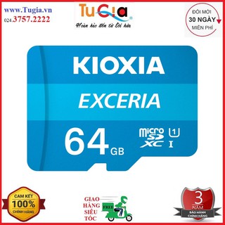 Thẻ nhớ microsd kioxia 64gb class 10 - hàng chính hãng